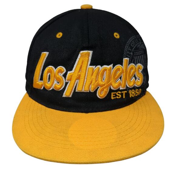 Los Angeles Est. 1850 Snapback Hat Multi One Size Colorblock Jinx - Picture 1 of 9